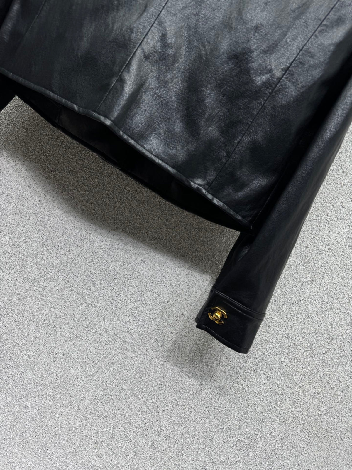 Chanel 2026 Jacket Black Leather 426825