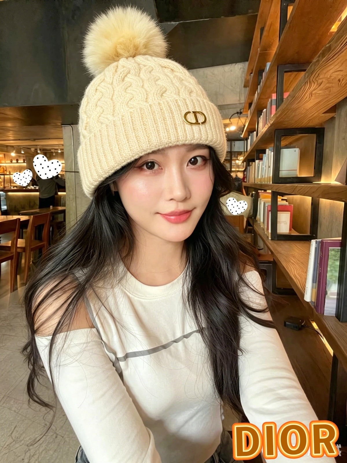 Dior Knitted Wool Hat 497757