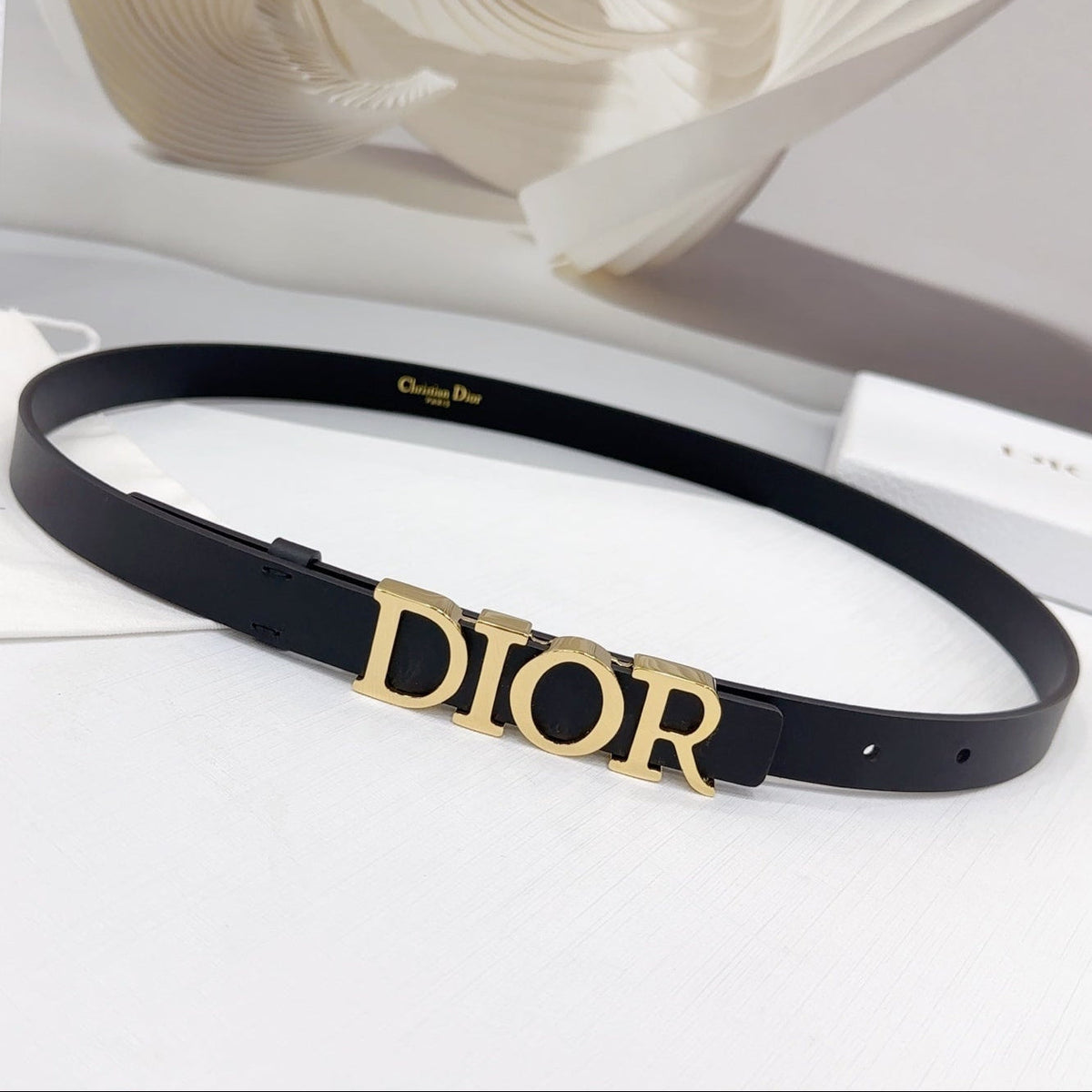 Dior 2026 Reversible D-Dream Belt 20mm Calfskin 187303