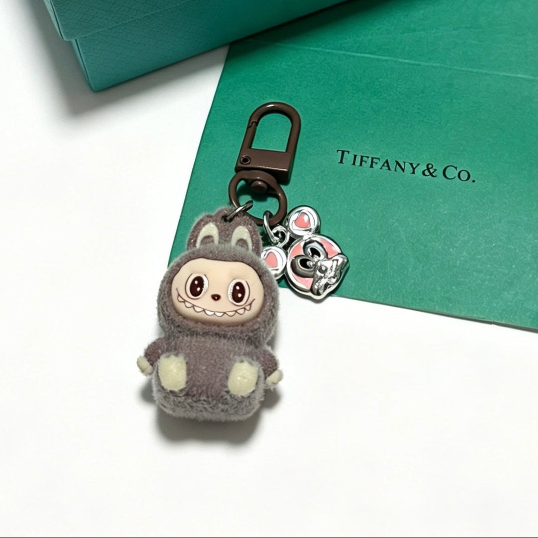 Tiffany Grey Labubu Charm
