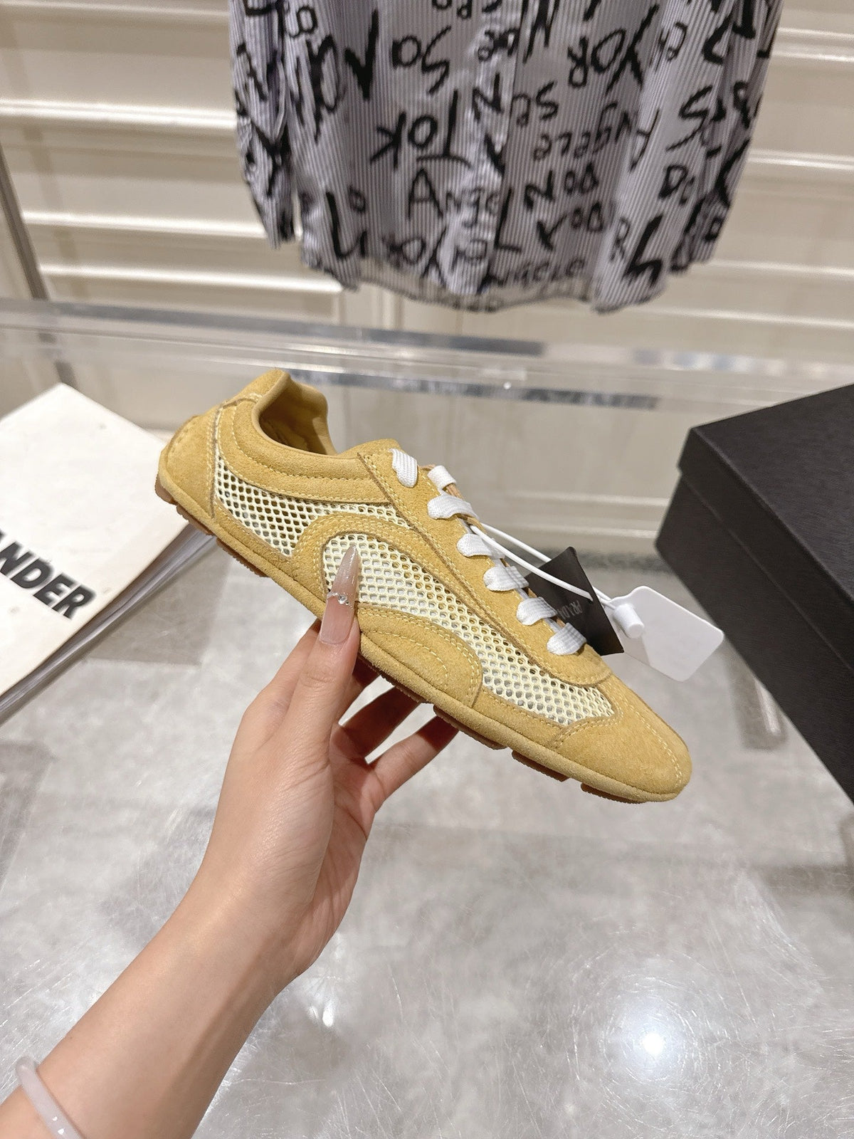 Prada 2026 Montecarlo Re-Edition Sneakers Mesh Suede 148099