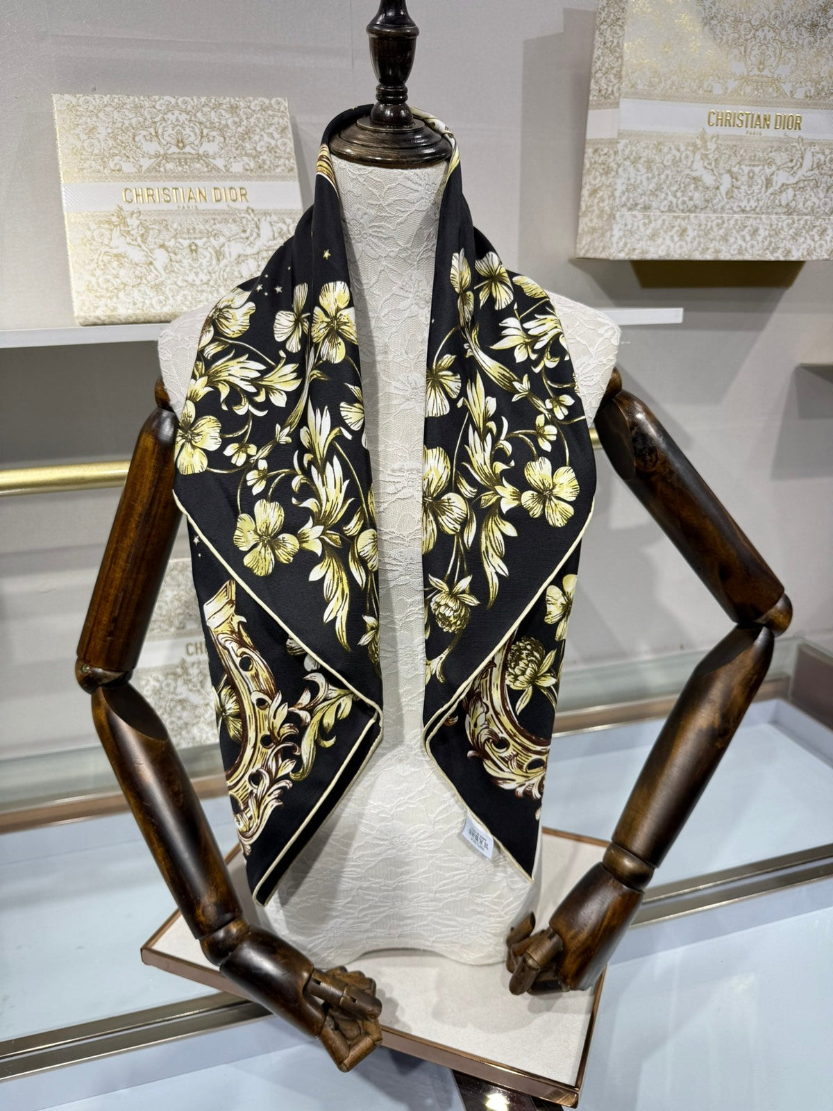 Dior 2026 Pegasus Scarf 90cm Silk 202674