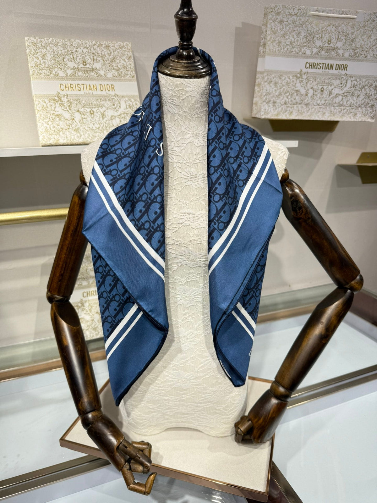 Dior 2026 Les Liaisons Scarf 90cm Silk 201079