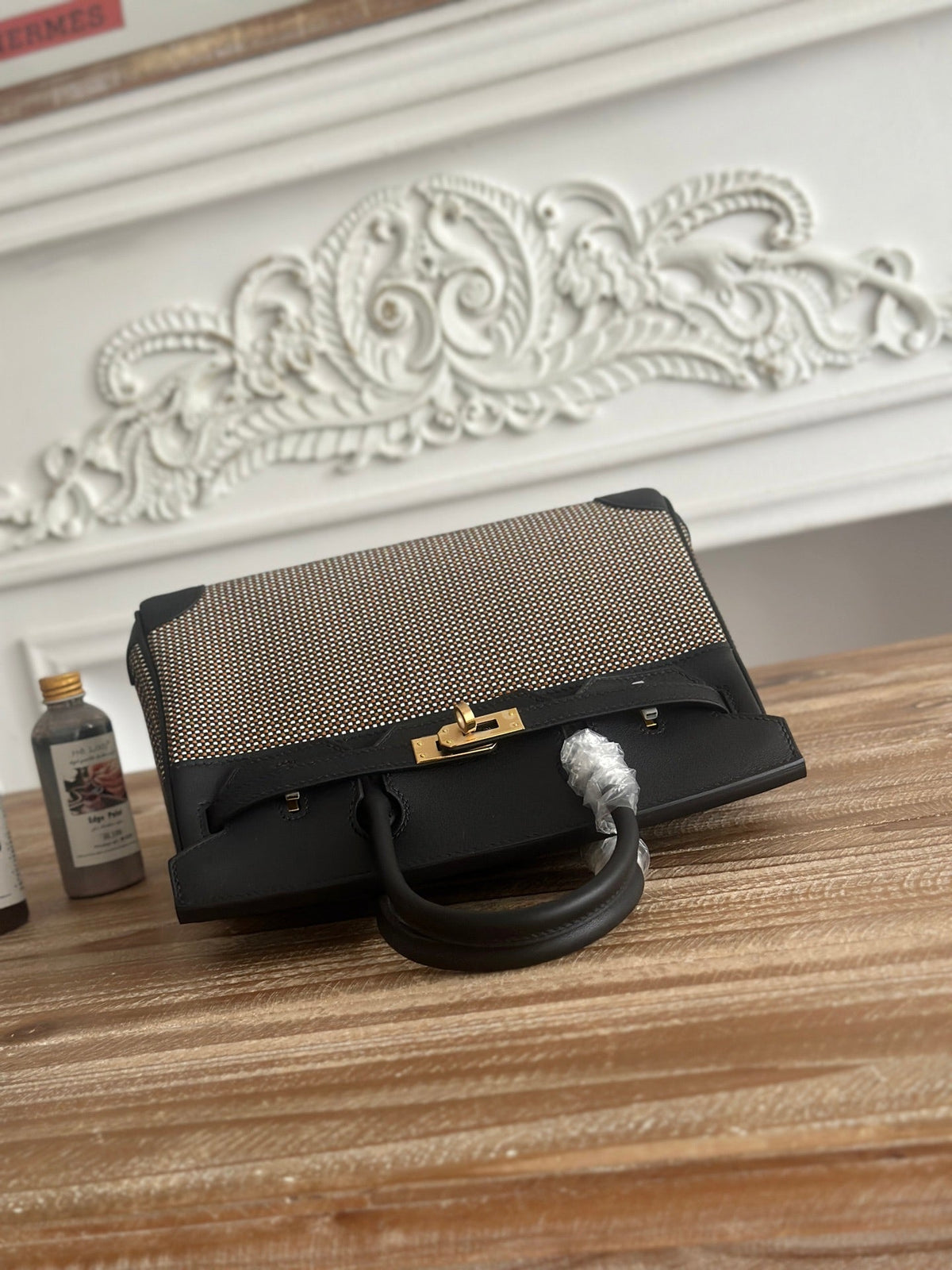 High-end Hermes 2026 Birkin Quadrille Bag Canvas/Swift Leather