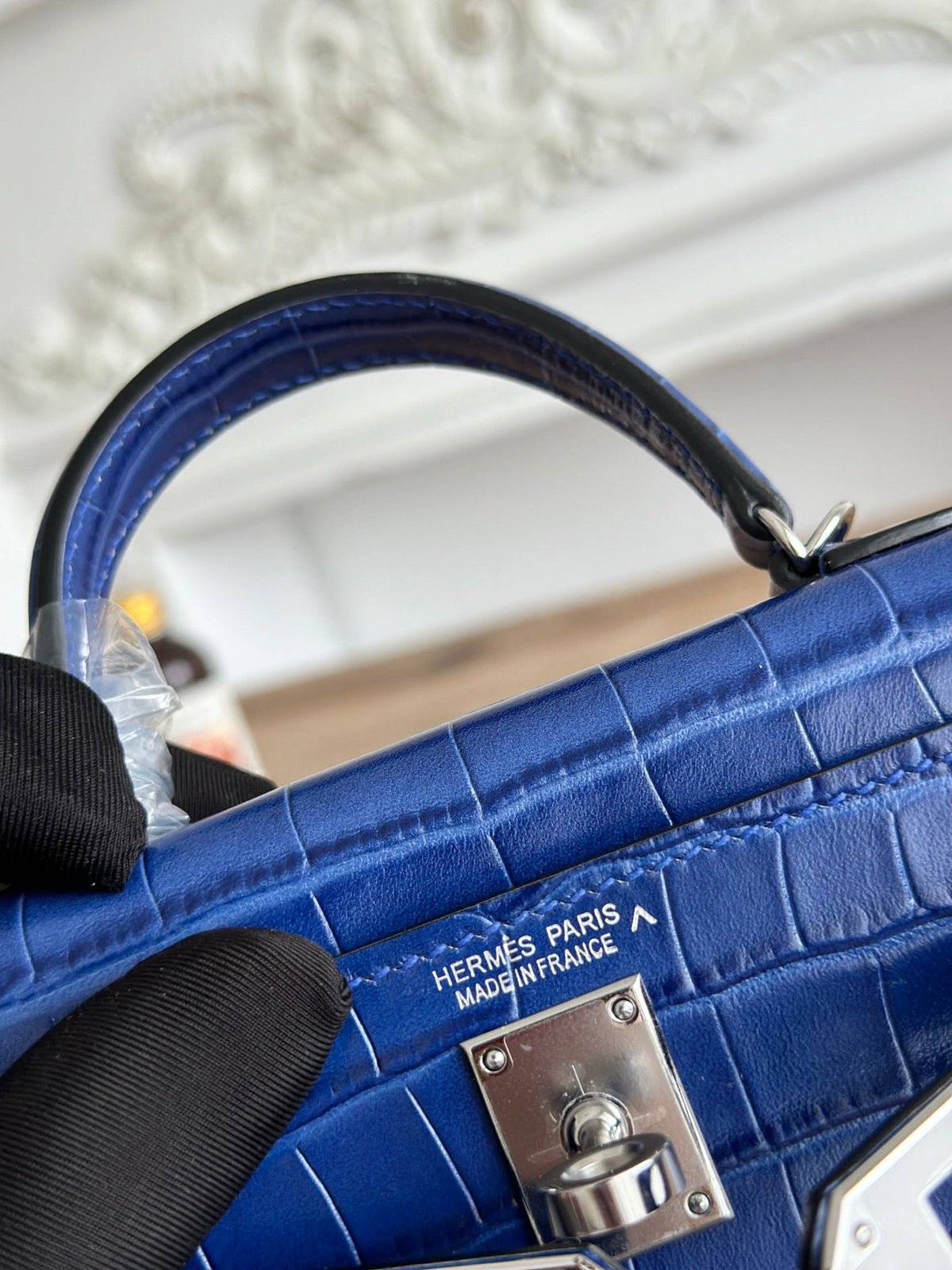 High-end Hermes 2026 Mini Kelly II 19cm Bag Crocodile Leather