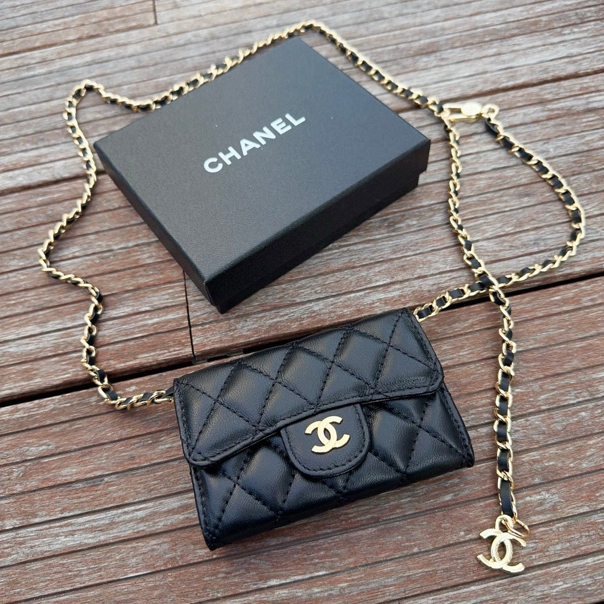 Chanel 2026 Mini Bag Waist Chain Belt 198764