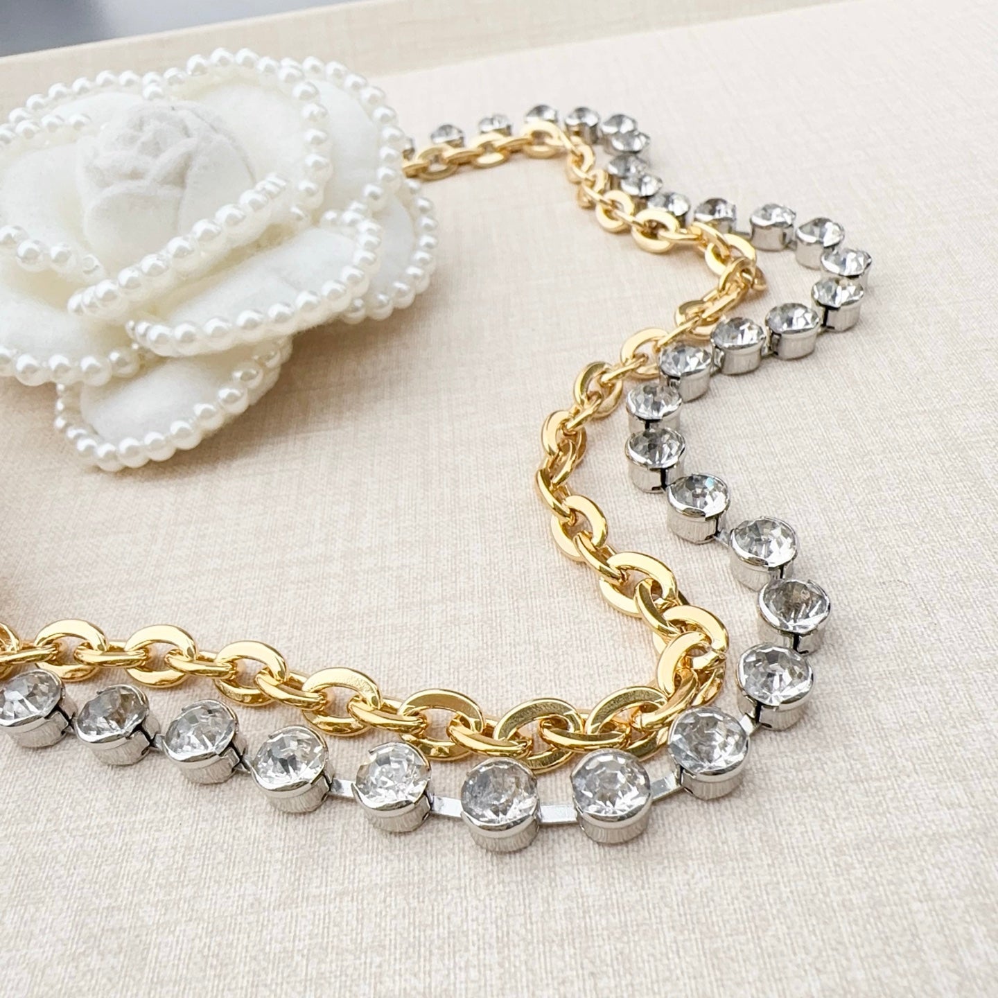 Chanel 2026 Bow Charm Chain Belt 201306