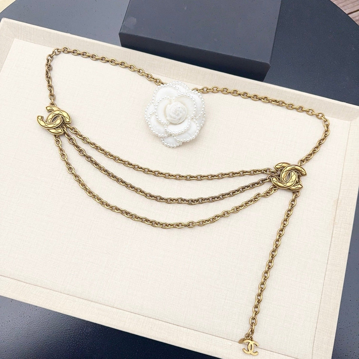 Chanel 2026 Vintage Gold Chain Belt 208029