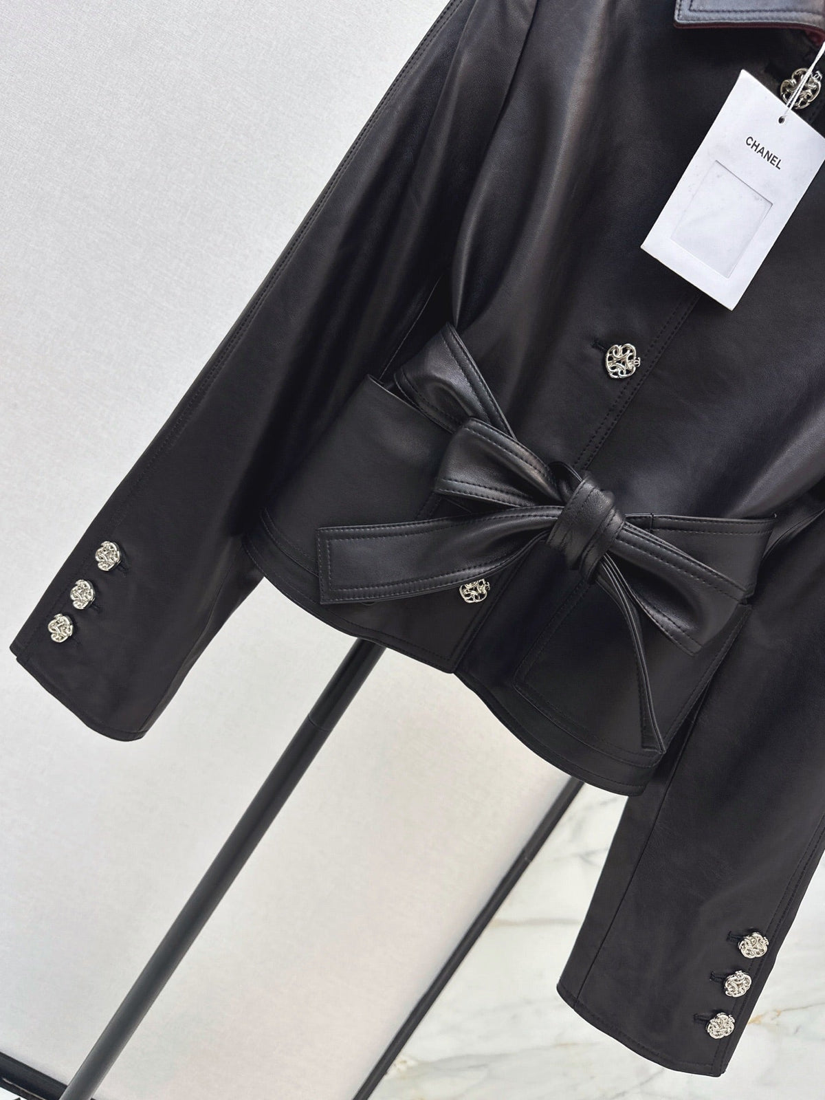 Chanel 2026 Jacket Black Leather 787529