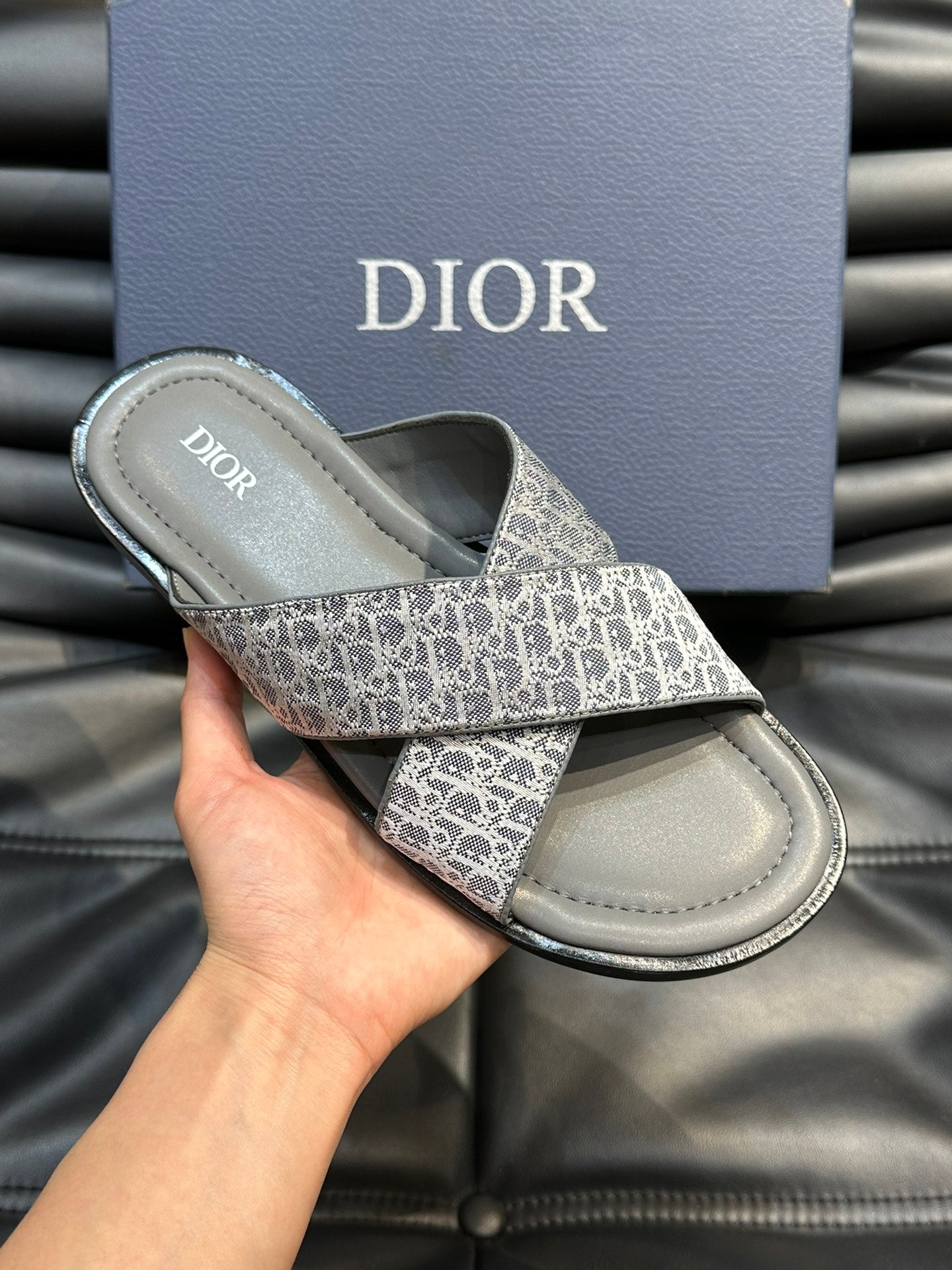 CD ALIAS SANDAL SAGE COLOR JACQUARD