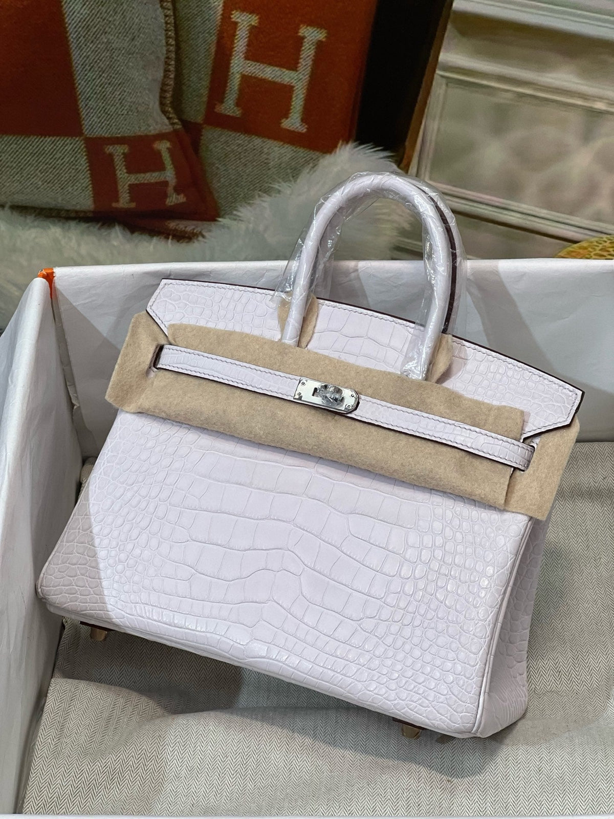 High-end Hermes 2026 Birkin Bag 25cm Crocodile Leather