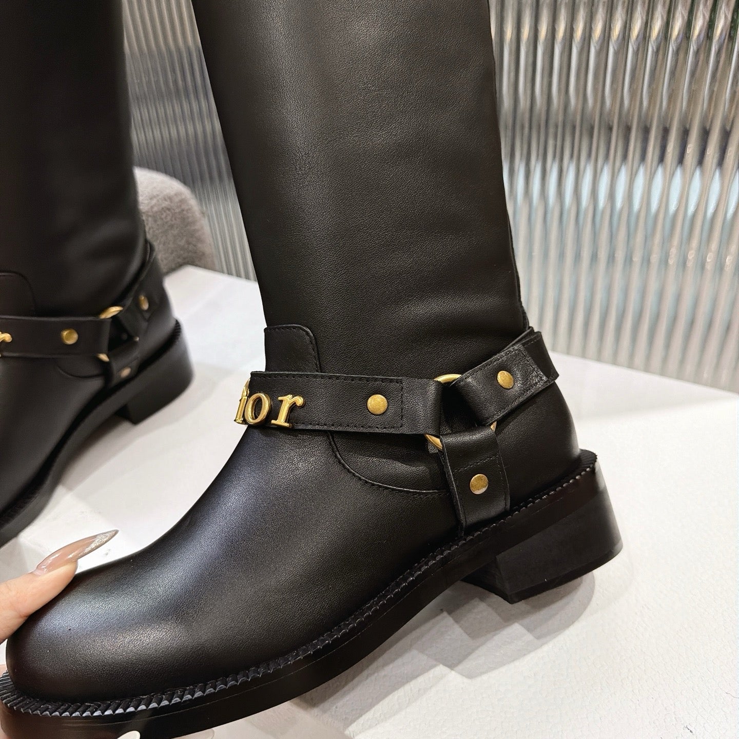 Dior 2026 High Boots Suede Calfskin 927511