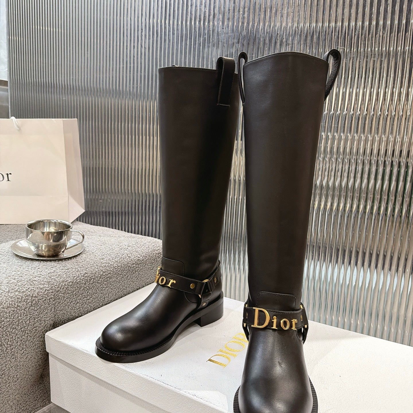Dior 2026 High Boots Suede Calfskin 927511