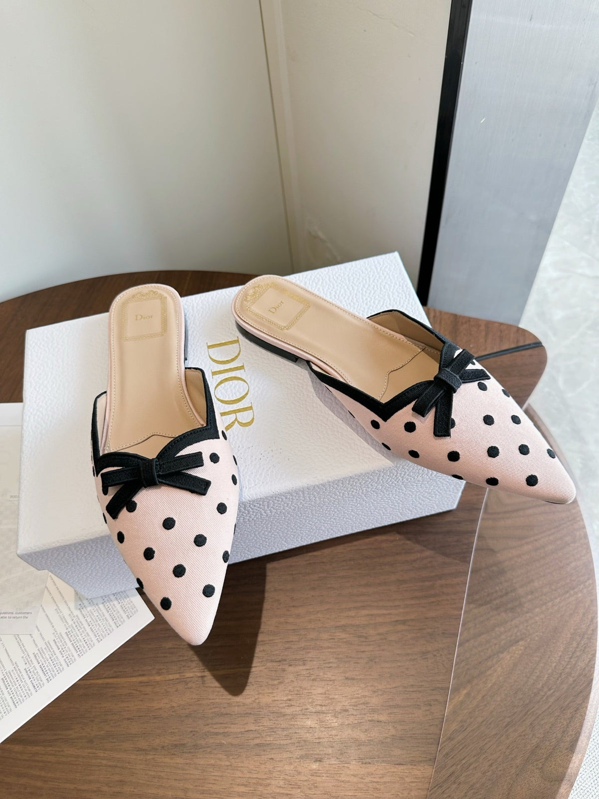 Dior 2026 Romance Mule Fabric 135692