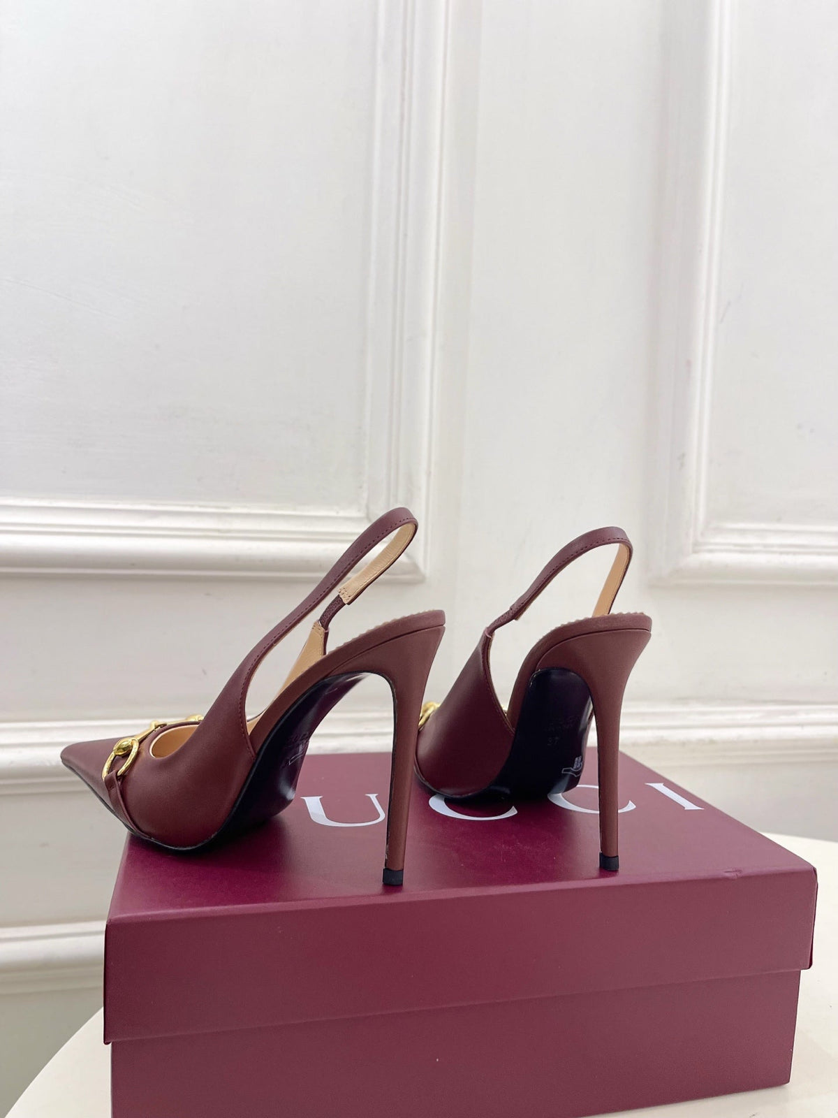 Gucci 2026 Donna Shoe 110mm Cowhide Canvas 946604