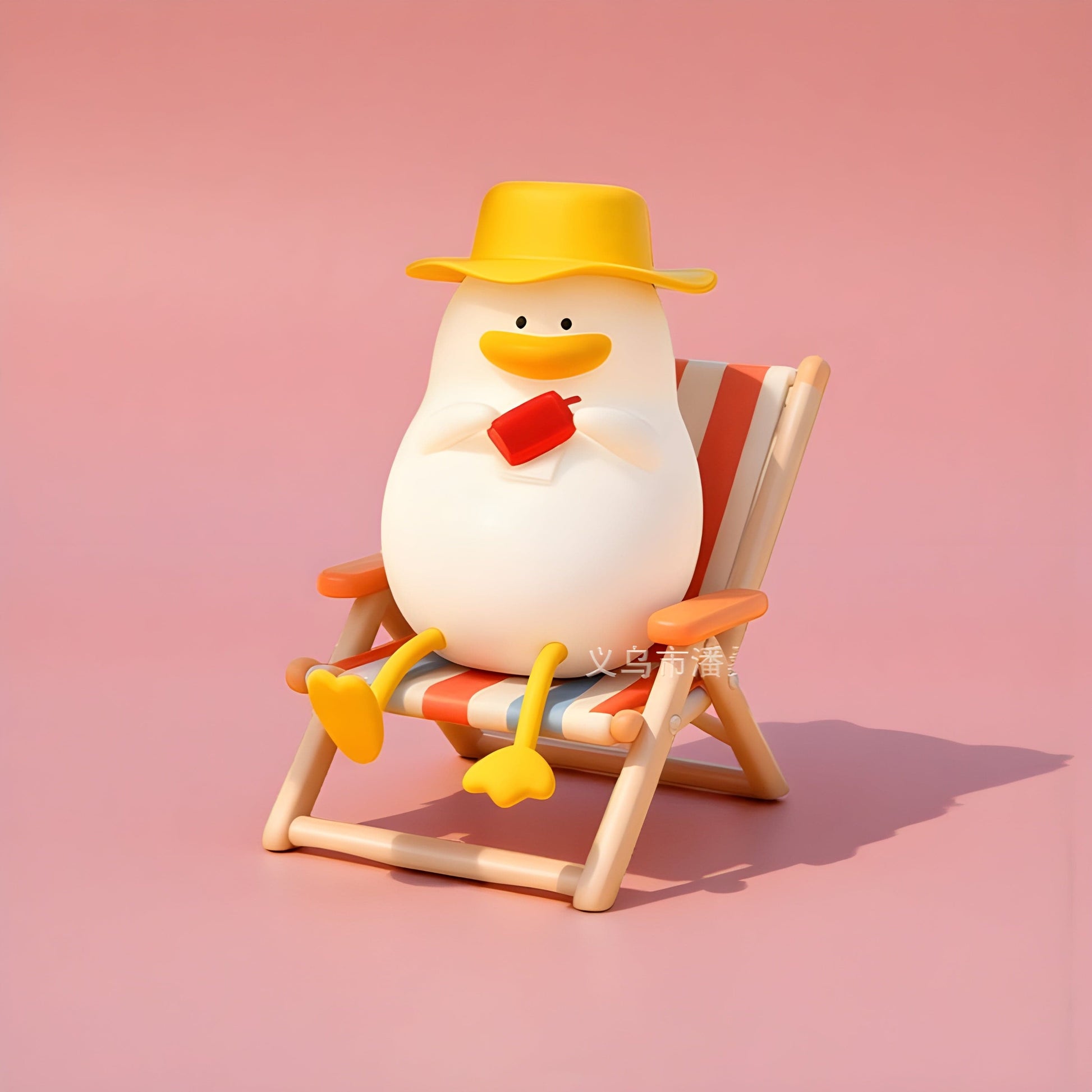 Veilleuse Canard Chapeau