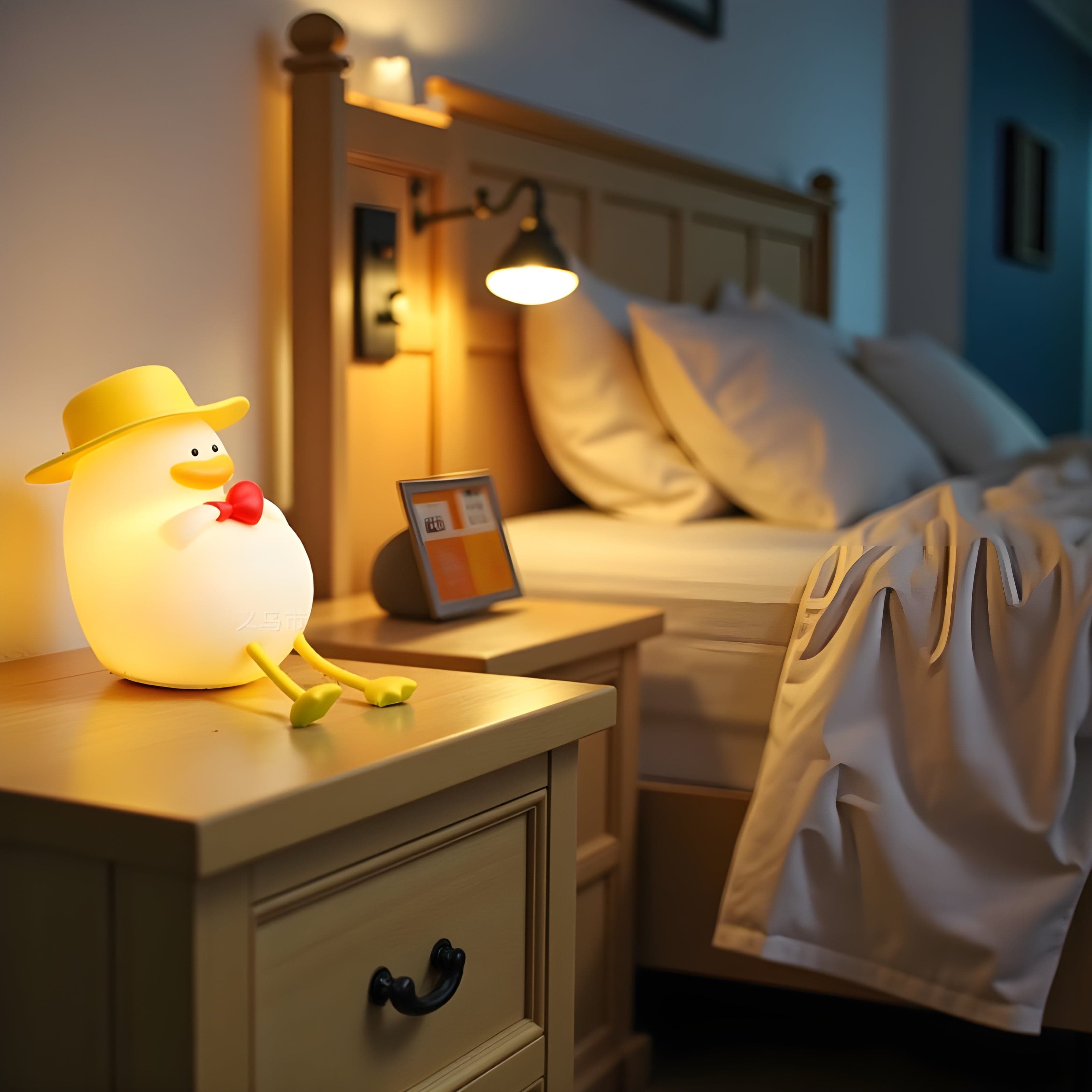 Veilleuse Canard Chapeau
