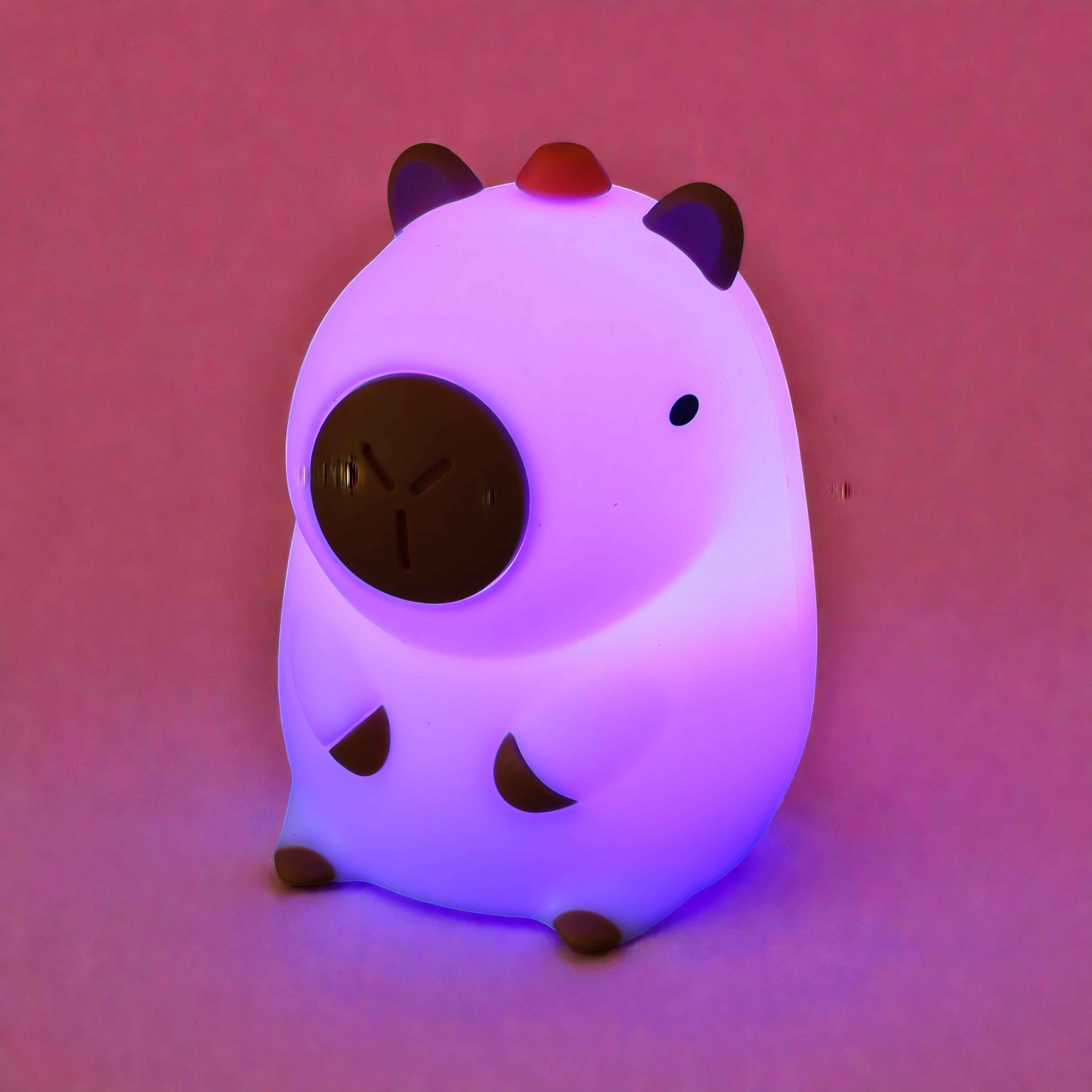 Veilleuse Capybara Pomme