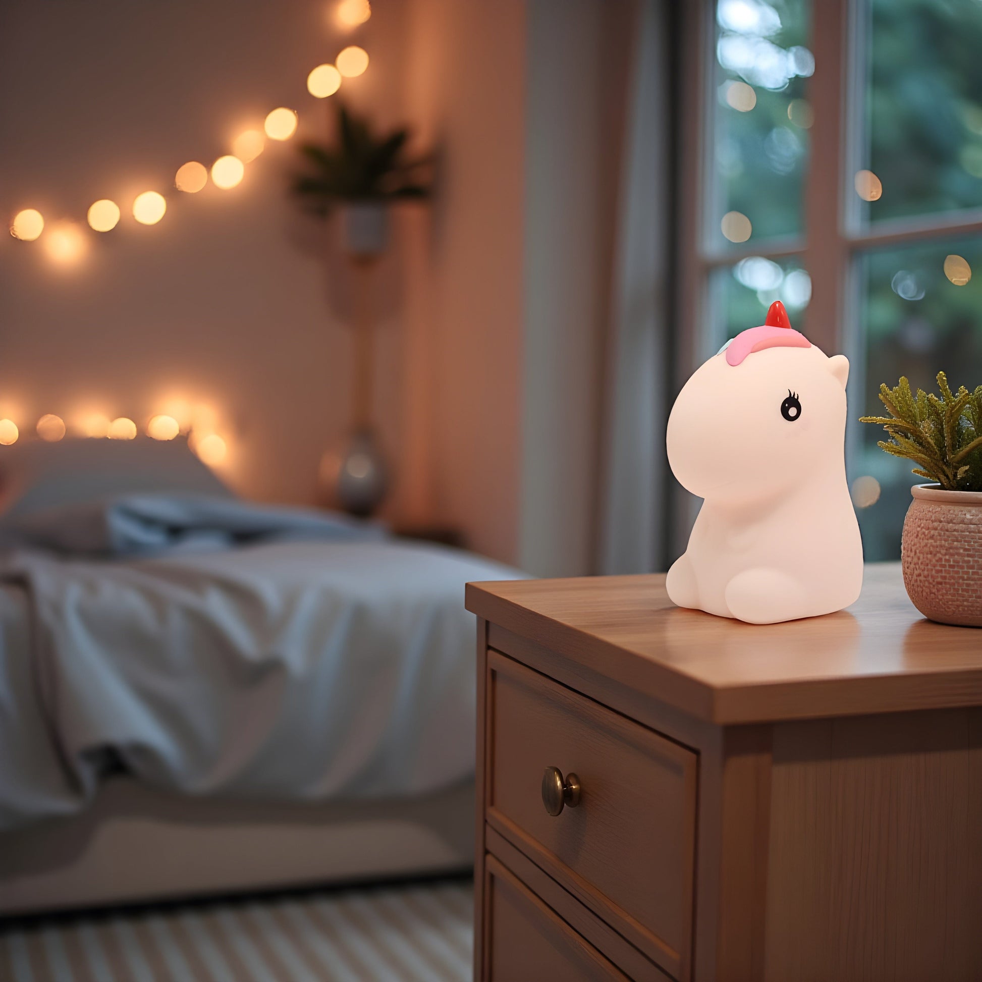 Veilleuse Licorne Kawaï