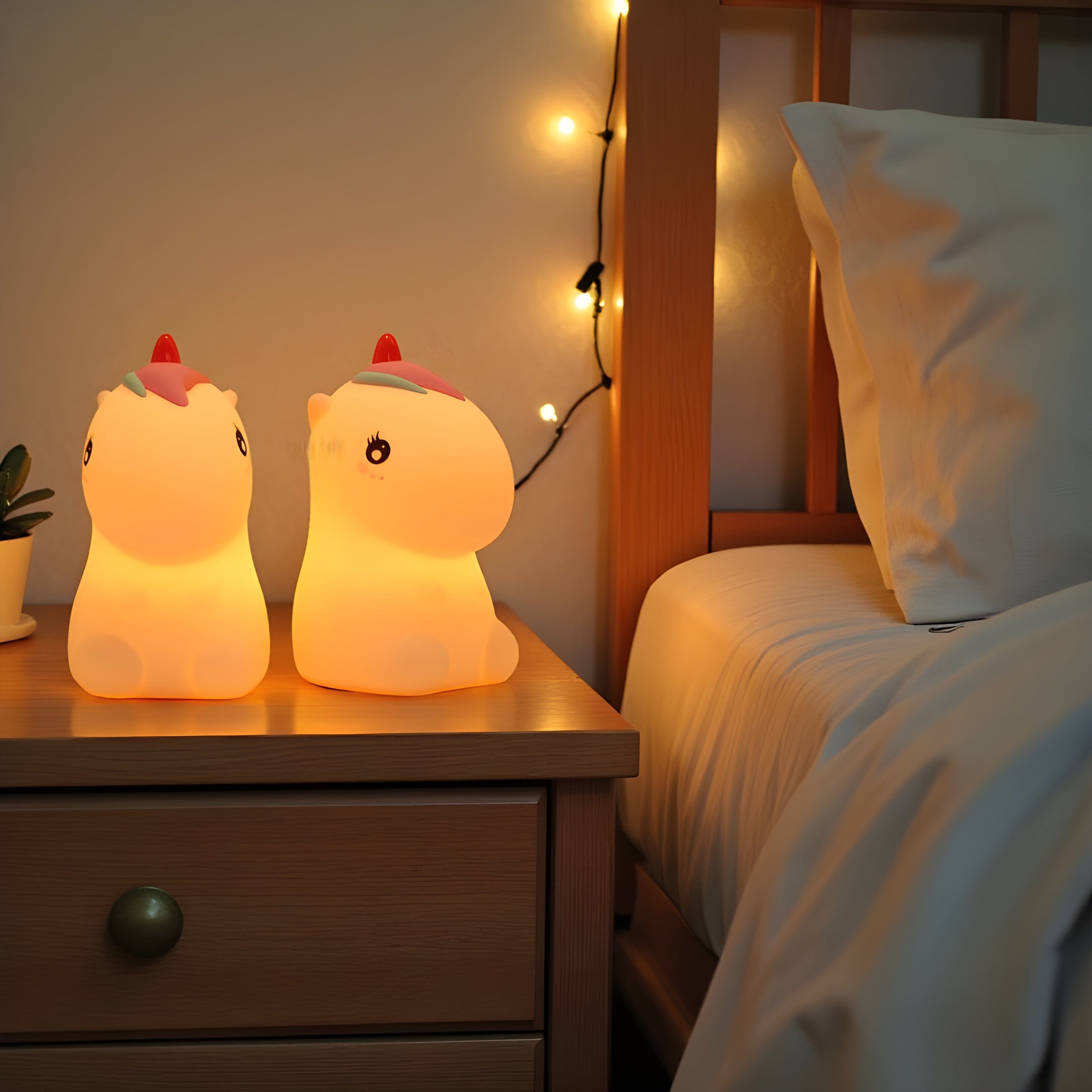 Veilleuse Licorne Kawaï
