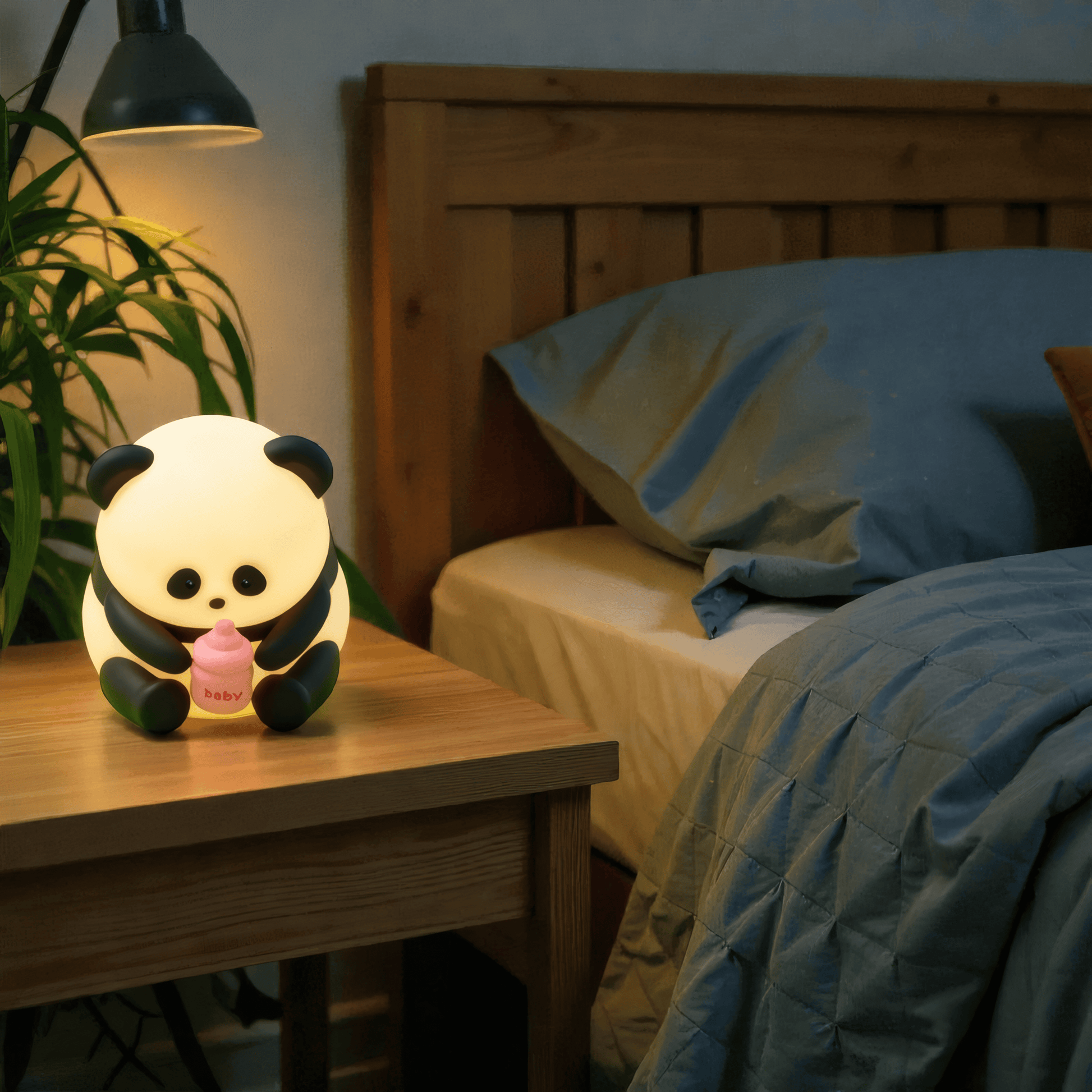 Veilleuse Panda Biberon