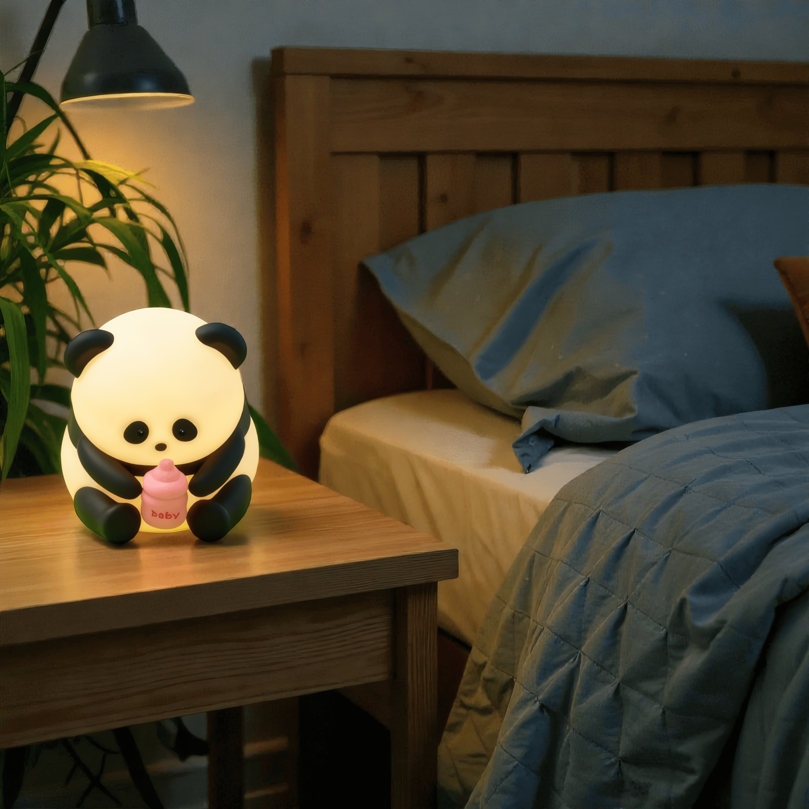 Veilleuse Panda Biberon