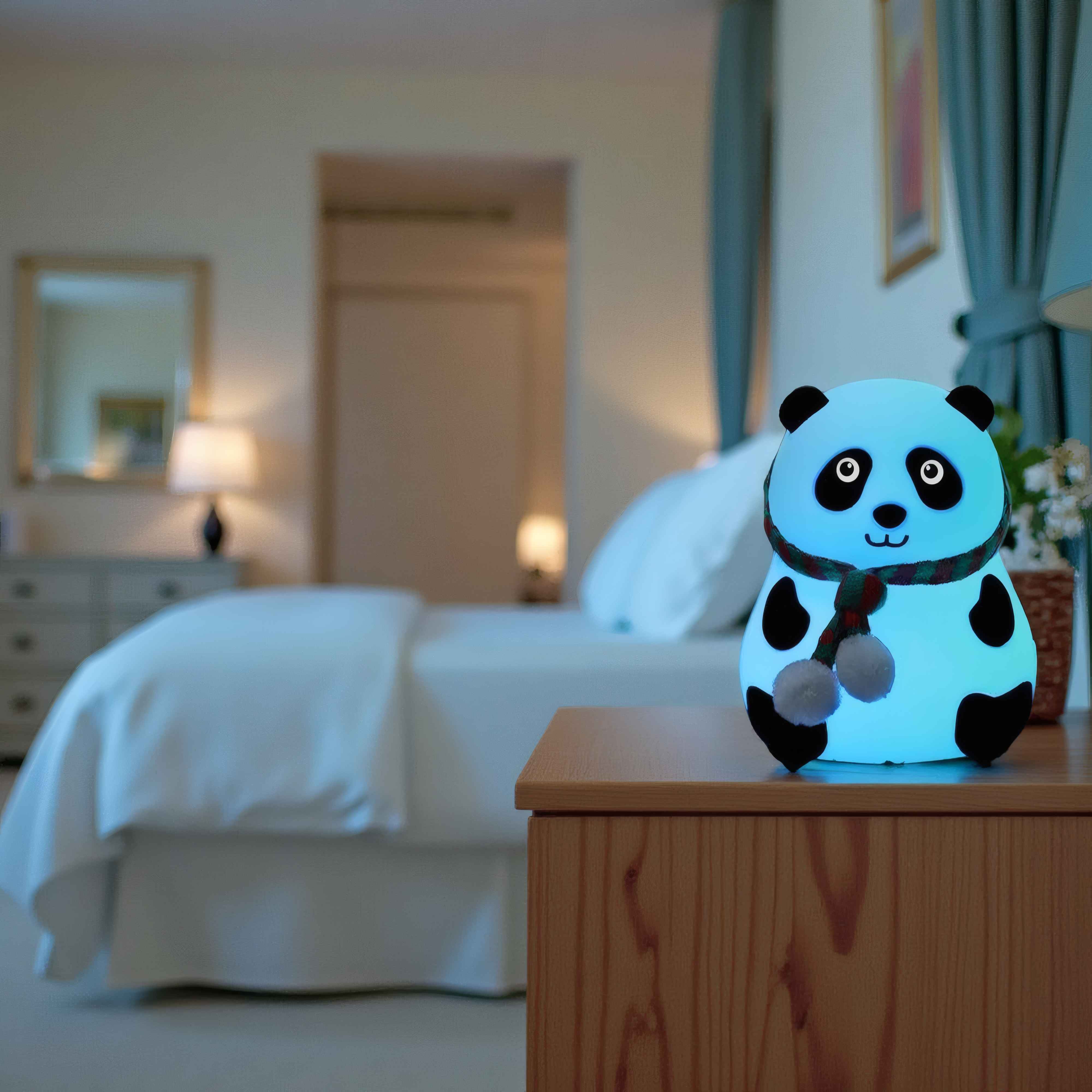 Veilleuse Panda Echarpe